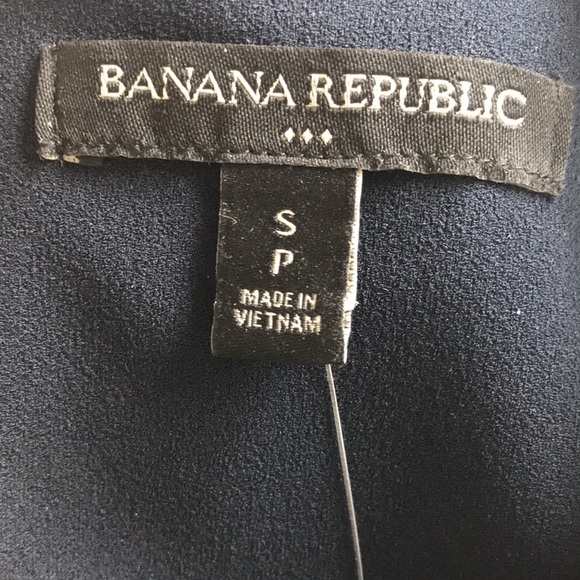 Banana Republic sleeveless navy print sheath dress NEW - Picture 7 of 11